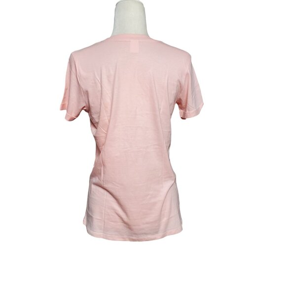 Risen Luke 24:6 Pink T-Shirt Women's Small 100% Cotton - Picture 4 of 10